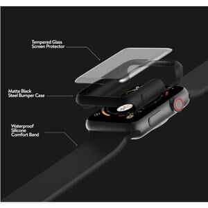 Smart Guard Bumper Case, Watch Band, Screen Protector, Apple Watch 38mm, NWT